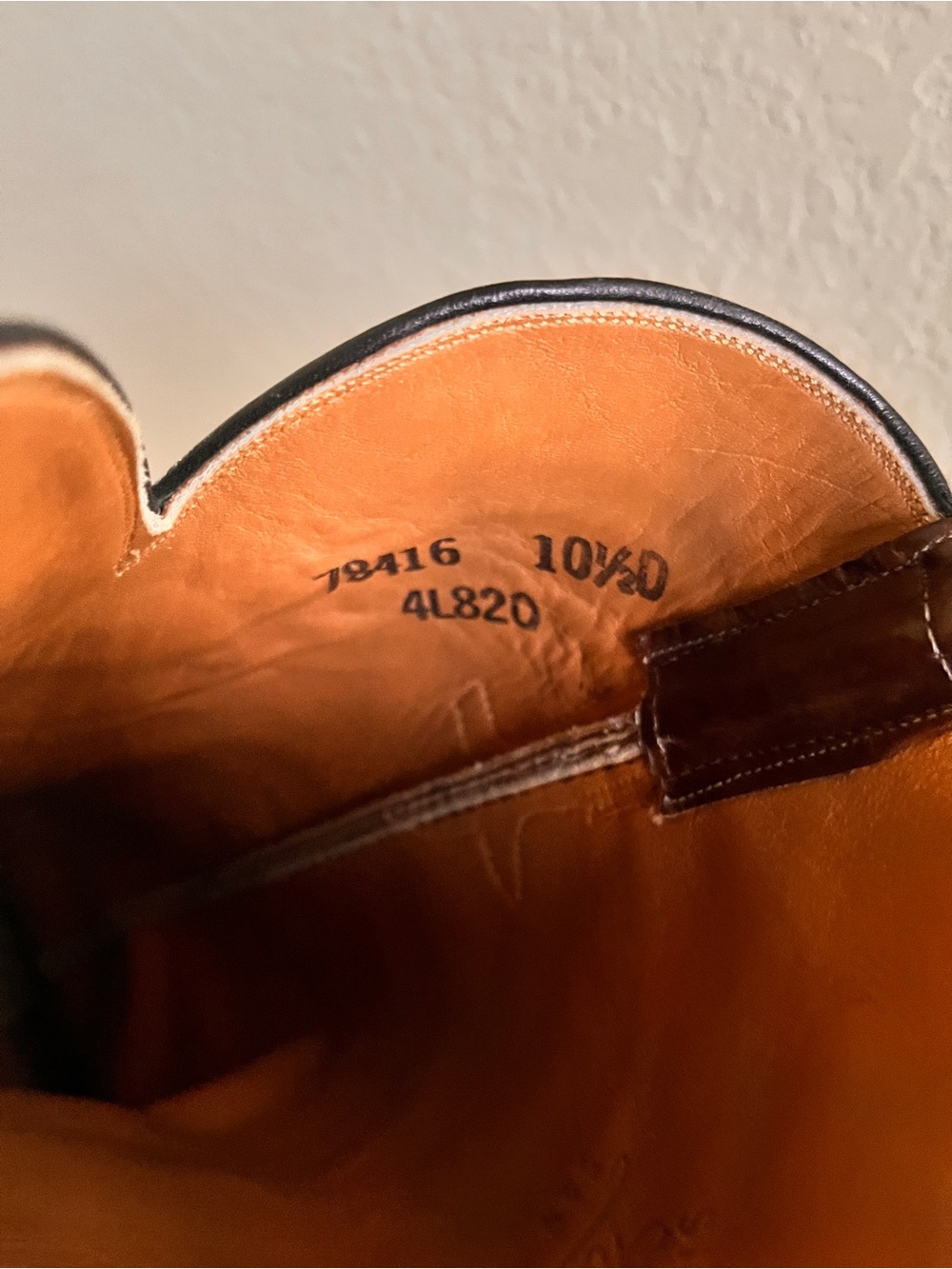 Vintage Lucchese Boot Makers Dress Boots Men’s - Picture 6 of 7